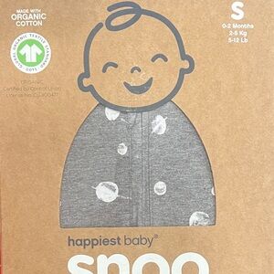 Happiest Baby Gray Organic Cotton Sleep Sack